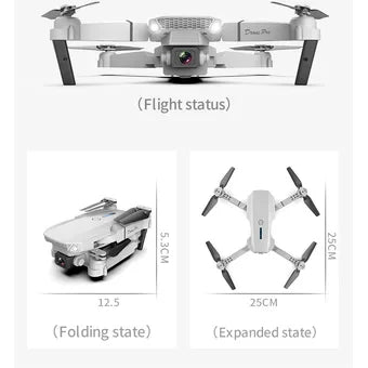 Drone 4k Con Cámara HD Wi-Fi